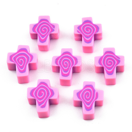 Handmade Polymer Clay Beads CLAY-T020-30G-1