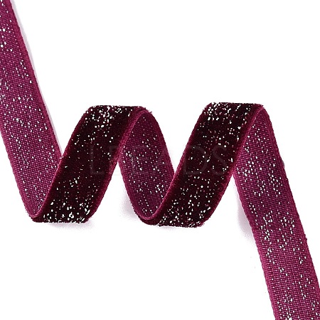 Glitter Sparkle Single Face Velvet Ribbon SRIB-Q023-01A-11-1