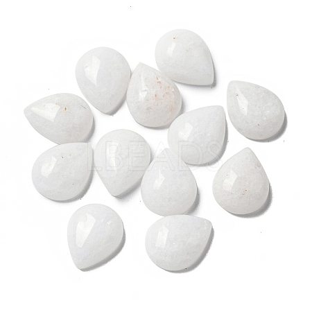 Natural White Jade Cabochons G-Q173-02C-17-1