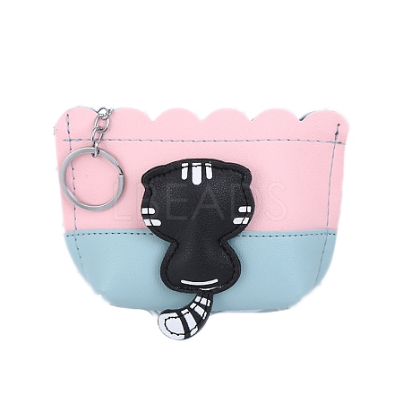 PU Leather Keychain PW-WG2FCC1-04-1