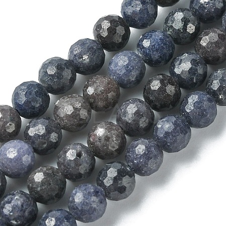 Natural Sapphire Beads Strands G-F748-M01-05-1