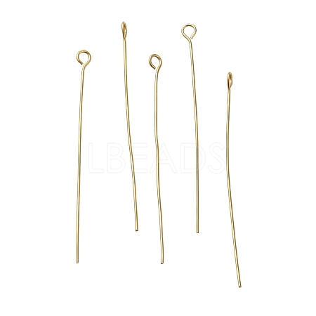 Brass Eye Pins KK-H502-02H-G-1