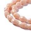 Faceted Glass Beads Strands GLAA-E037-02-M-4