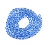Transparent Glass Beads X-EGLA-A035-T8mm-D14-2