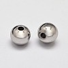Rack Plating Brass Round Spacer Beads X1-KK-I601-6mm-P-RS-1