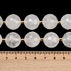 Natural Quartz Crystal Beads Strands G-C249-A14-16mm-6