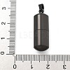 304 Stainless Steel Openable Urn Ashes Pendants STAS-M084-05C-2