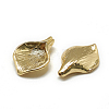 Apetalous Brass Bead Caps X-KK-T032-145G-1