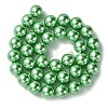 Eco-Friendly Glass Pearl Beads Strands HY-A008-12mm-RB008-2