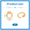 4Pcs Sterling Silver Locking Carabiner FIND-PH0026-94G-4