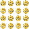 30Pcs Alloy Rhinestone Beads FIND-YW0009-05-1