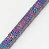 Electroplate Non-magnetic Synthetic Hematite Heishi Beads Strands G-J171B-2x2mm-M-4