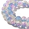Crackle Glass Beads Strands CCG-C002-8mm-09-3
