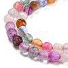 Natural Agate Beads Strands X-G-Q1000-01G-4