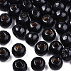 Dyed Natural Wood Beads WOOD-Q006-8mm-17-LF-1