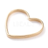 Brass Linking Rings KK-Y003-02E-G-3