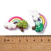 Opaque Resin Decoden Cabochons CRES-M031-03-3