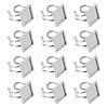 12Pcs 201 Stainless Steel Cuff Pad Ring Settings STAS-BC0004-09B-1