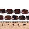 Natural Mahogany Obsidian Beads Strands G-T139-74-5