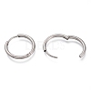 201 Stainless Steel Huggie Hoop Earrings EJEW-O095-02B-2