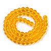 Transparent Glass Beads Strands X-GLAA-T032-T6mm-11-3