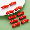 Opaque Crackle Acrylic Beads X1-MACR-S372-001N-009-6
