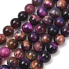 Natural Tiger Eye Beads Strands G-F591-18-8mm-10-4