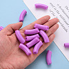 Opaque Acrylic Beads MACR-S372-001B-S015-5