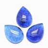 Watermelon Stone Glass Cabochons G-E491-B-15-1