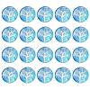 Half Round/Dome Tree Pattern Glass Flatback Cabochons for DIY Projects GGLA-YW0001-14I-1