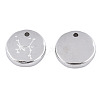 316 Surgical Stainless Steel Charms STAS-S116-418G-P-3
