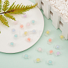 60Pcs 6 Colors Transparent Clear Acrylic Beads FACR-CJ0001-09-5