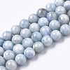 Natural Aquamarine Beads Strands G-R465-21-1