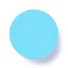 Flat Round DIY Decoration Silicone Molds DIY-I085-04-3