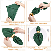 100Pcs Column Iron Napkin Rings AJEW-GO0004-82B-3