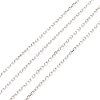 304 Stainless Steel Necklaces NJEW-F027-40-1mm-3