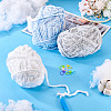 3 Rolls Super Bulky Plush Polyester Chenille Yarn OCOR-MB0001-06C-6