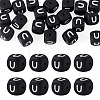 20Pcs Food Grade Eco-Friendly Silicone Beads SIL-TADJ0001-04U-1
