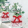 Floral Printed Paper Gift Tote Bags ABAG-WH0044-82D-6