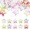 20Pcs Iron Enamel Snap Hair Clips PHAR-TADJ0001-08-1