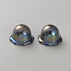 UV Plating Acrylic Bead Caps OACR-CJC0008-09B-1