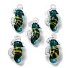 Handmade Lampwork Pendants LAMP-S068-08E-1