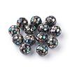 Natural Paua Shell Beads SSHEL-Q298-16mm-09-1