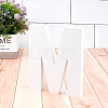 Wooden Letter Ornaments WOOD-GF0001-15-13-4