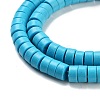 Synthetic Turquoise Beads Strands X-TURQ-G110-6x3mm-06-3