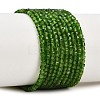 Natural Green Diopside Beads Strands G-B175-C01-2x2mm-2