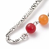 Tibetan Style Alloy Bookmarks for Halloween's Day AJEW-JK00165-04-4