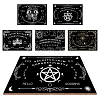 Pendulum Dowsing Divination Board Set DJEW-WH0324-041-4