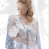 Detachable Polyester Bridal Lace Shawls AJEW-WH0696-305A-4