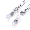 304 Stainless Steel Eyeglasses Chains AJEW-EH00056-2